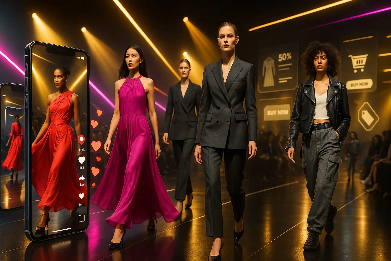 Fashion-Werbekampagnen: Runway-inspirierte Ideen für Online-Shops