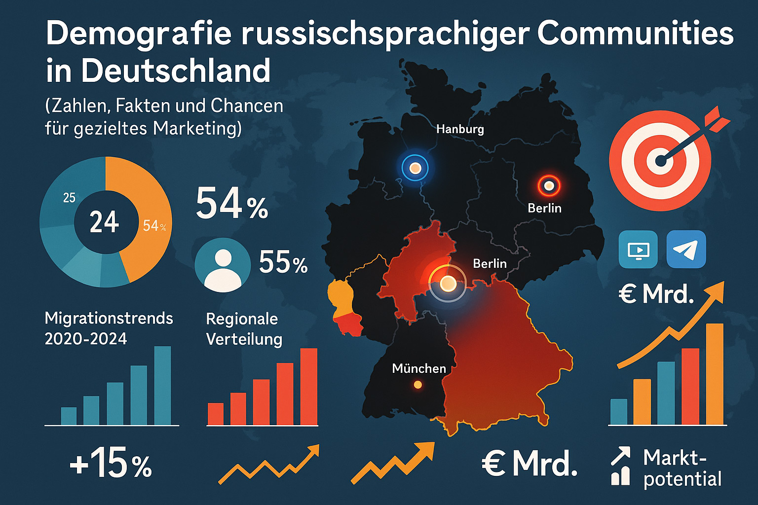 Demografie russischsprachiger Communities in Deutschland