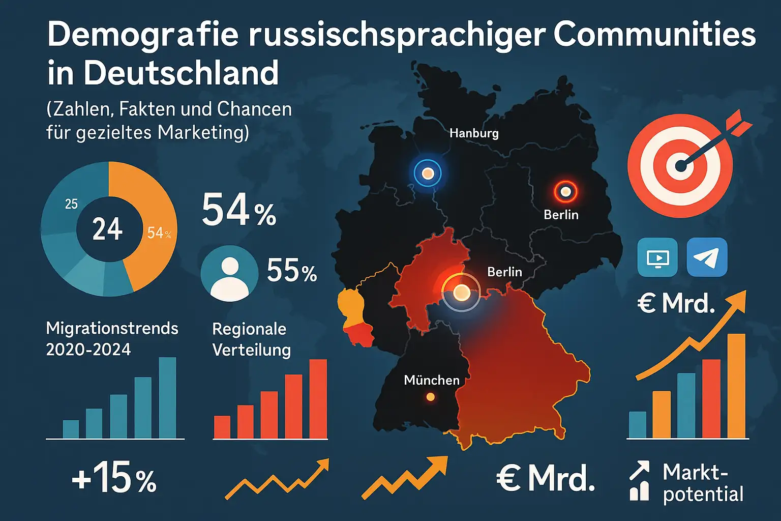 Demografie russischsprachiger Communities in Deutschland