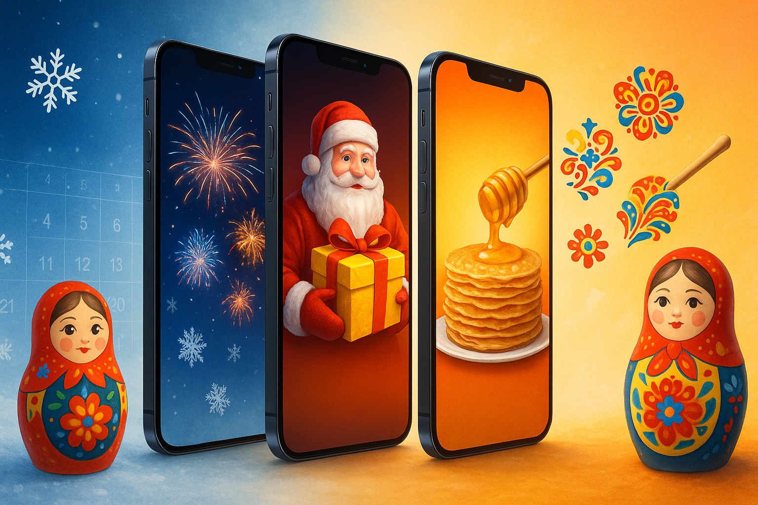 Saisonale Mobile Ads: Russische Feiertage nutzen